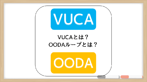 VUCA（ブーカ）の意味とは？VUCA時代に対応するOODAループとは？